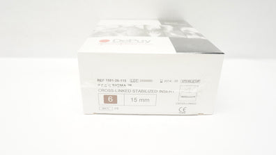 DePuy 1581-26-115 P.F.C. Sigma Cross-Linked Stabilized Insert, Size 6, 15mm (x)